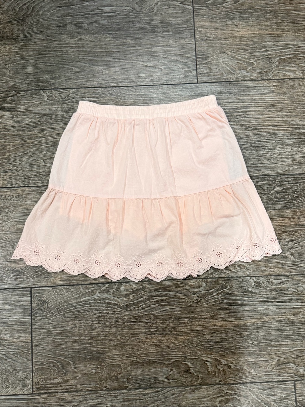Carter's Girls Eyelet Skirt with Shorts Pink Size 14/14A Like New